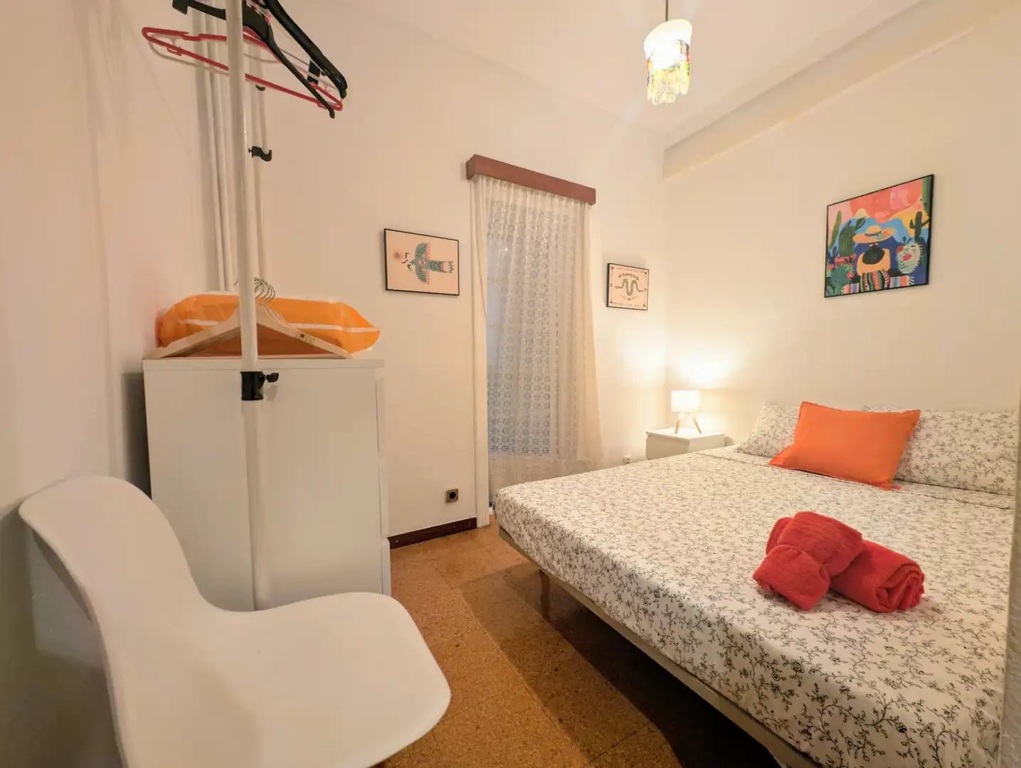Bedroom of Flat for sale in Barcelona  with Air Conditioner, Heating and Oven