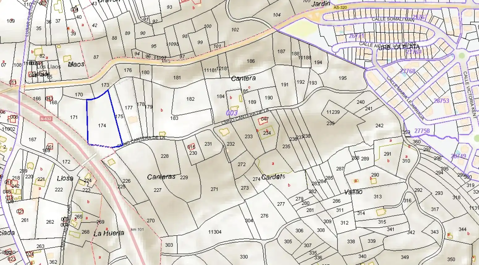 Terreno en venta en Camino de Gaxín, El Carbayedo - El Quirinal