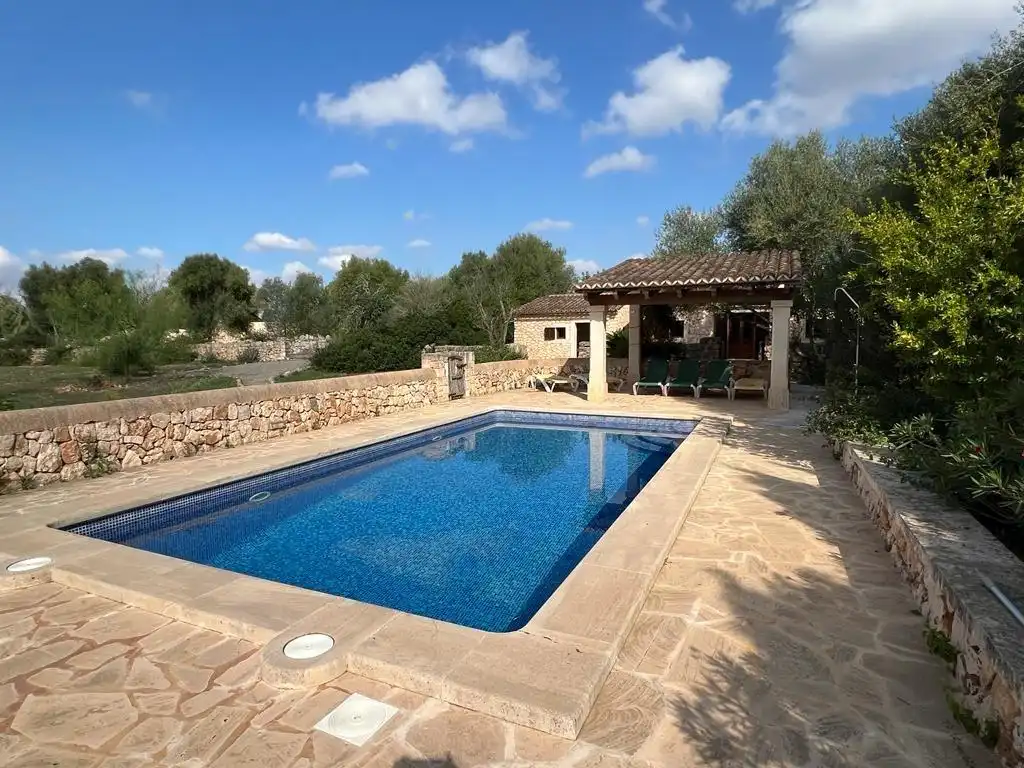 Piscina de Casa o xalet en venda en Santanyí amb Jardí privat, Terrassa i Traster