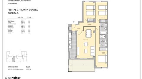 Photo 2 from new construction home in Flat for sale in   Calle el Carrizal, 6, Las Cañas, Guadalajara