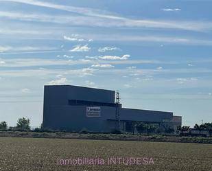 Vista exterior de Nau industrial en venda en Tudela