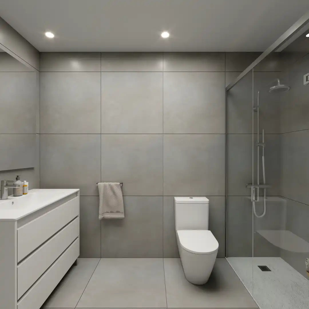 Baño de Ático en venta en Riudellots de la Selva con Aire acondicionado, Calefacción y Parquet