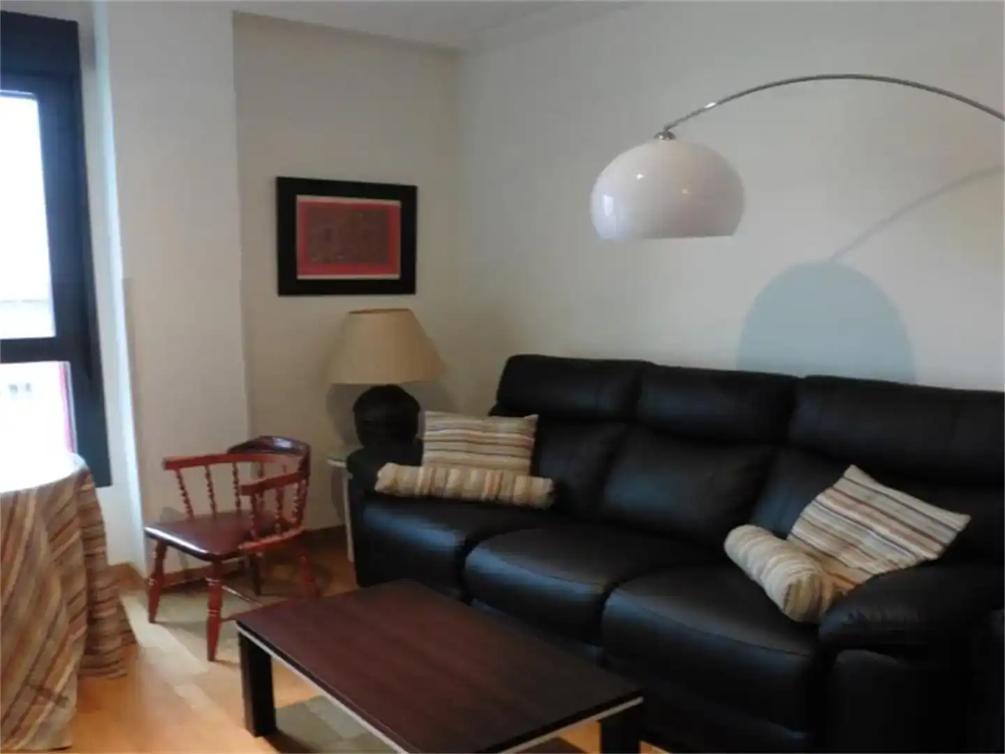 Sala d'estar de Pis per a compartir en  Logroño amb Jardí privat, Parquet i Moblat