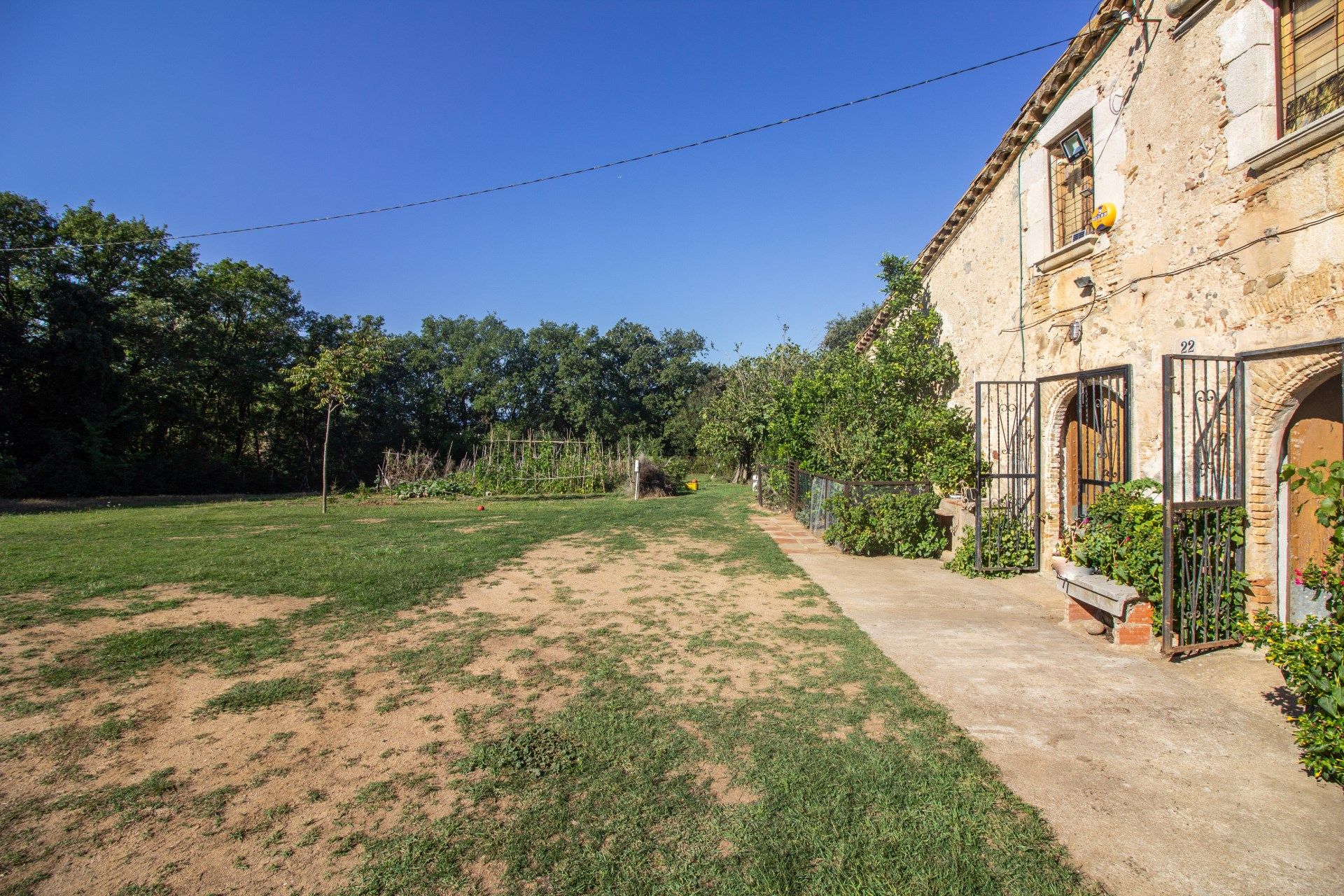 Jardí de Finca rústica en venda en Girona Capital