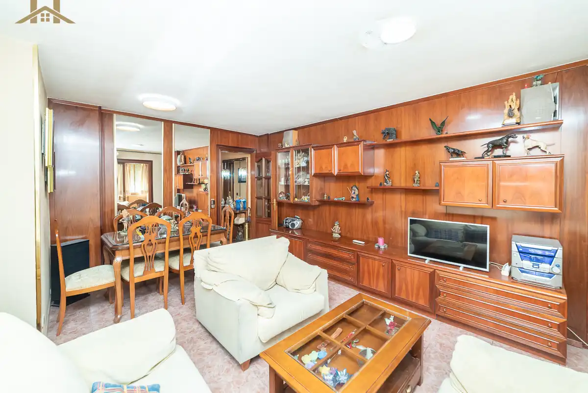 Living room of Flat for sale in Móstoles  with Air Conditioner, Heating and Terrace