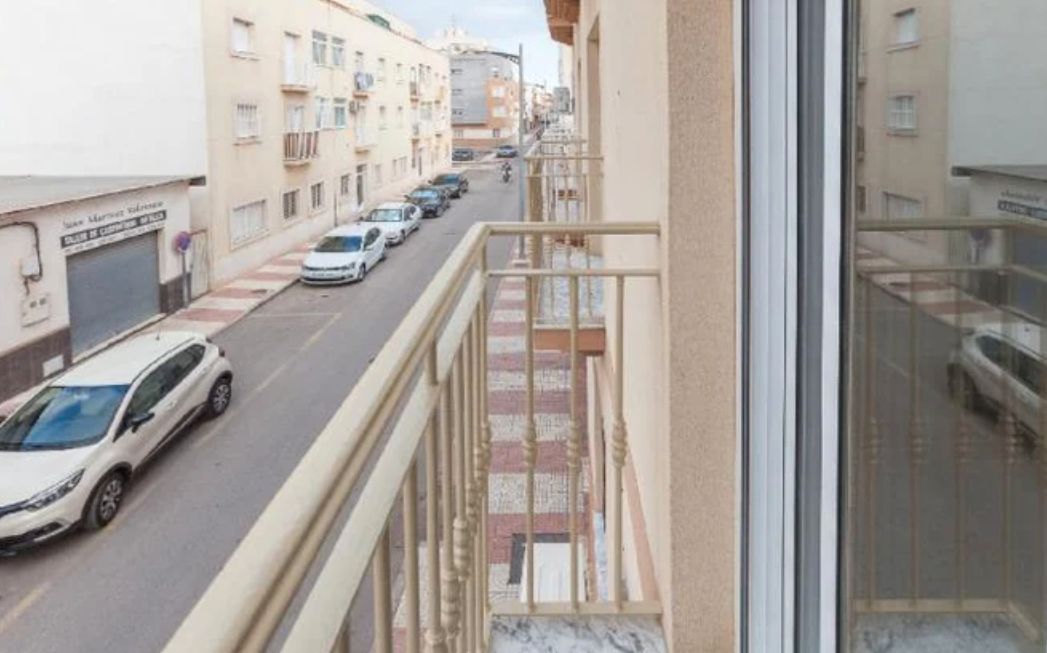 Balcony of Flat for sale in Roquetas de Mar