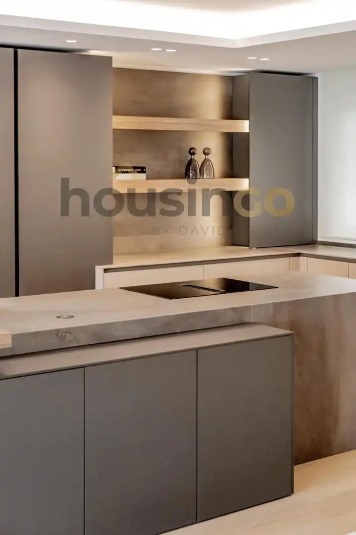 Kitchen of Flat for sale in Madrid  with Air Conditioner, Heating and Terrace