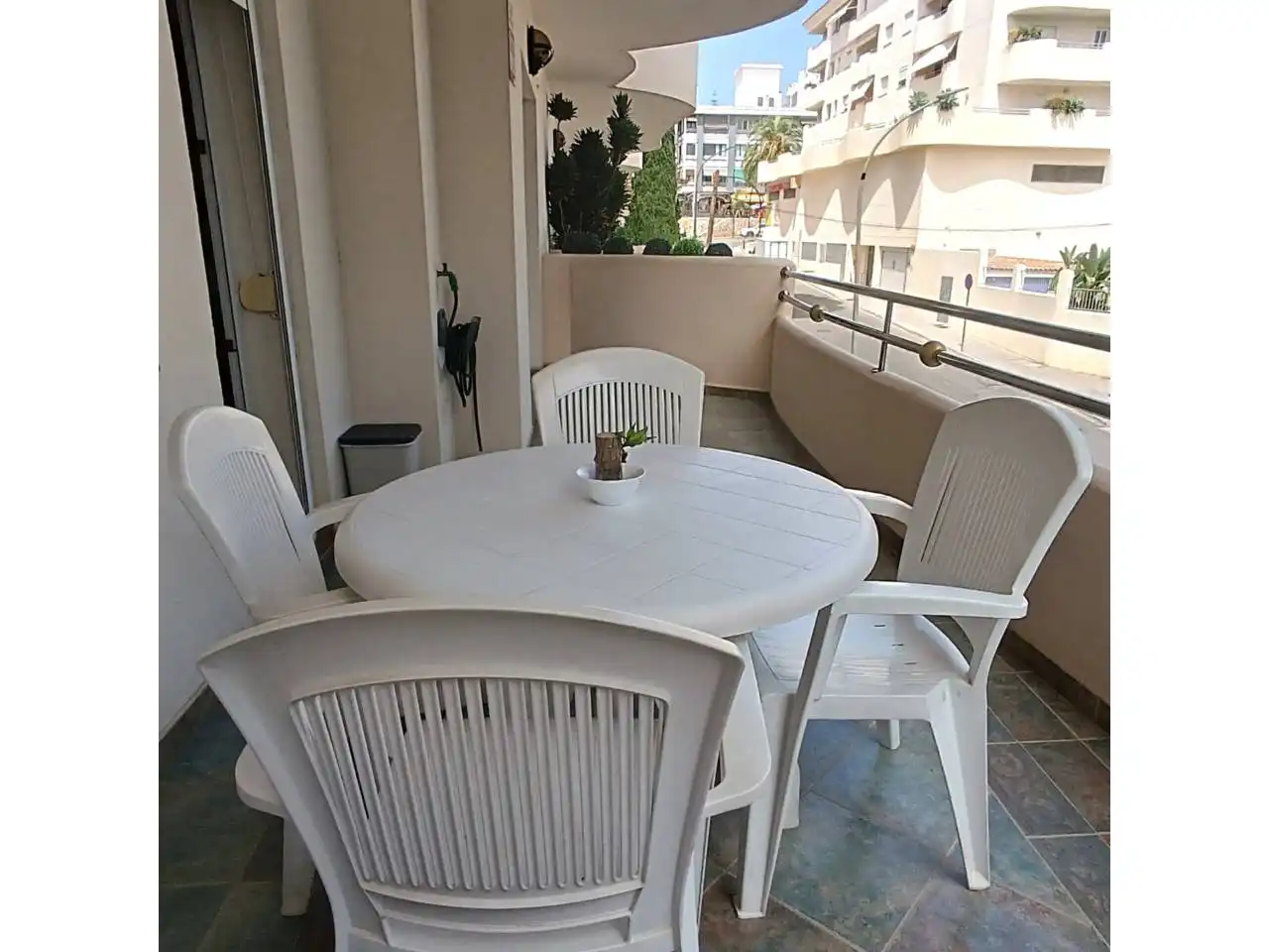 Terrace of Apartments for rent in Benalmádena  with Terrace, Furnished and Alarm