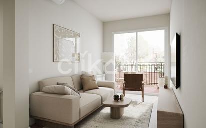 Living room of Flat for sale in  Barcelona Capital  with Air Conditioner, Heating and Terrace