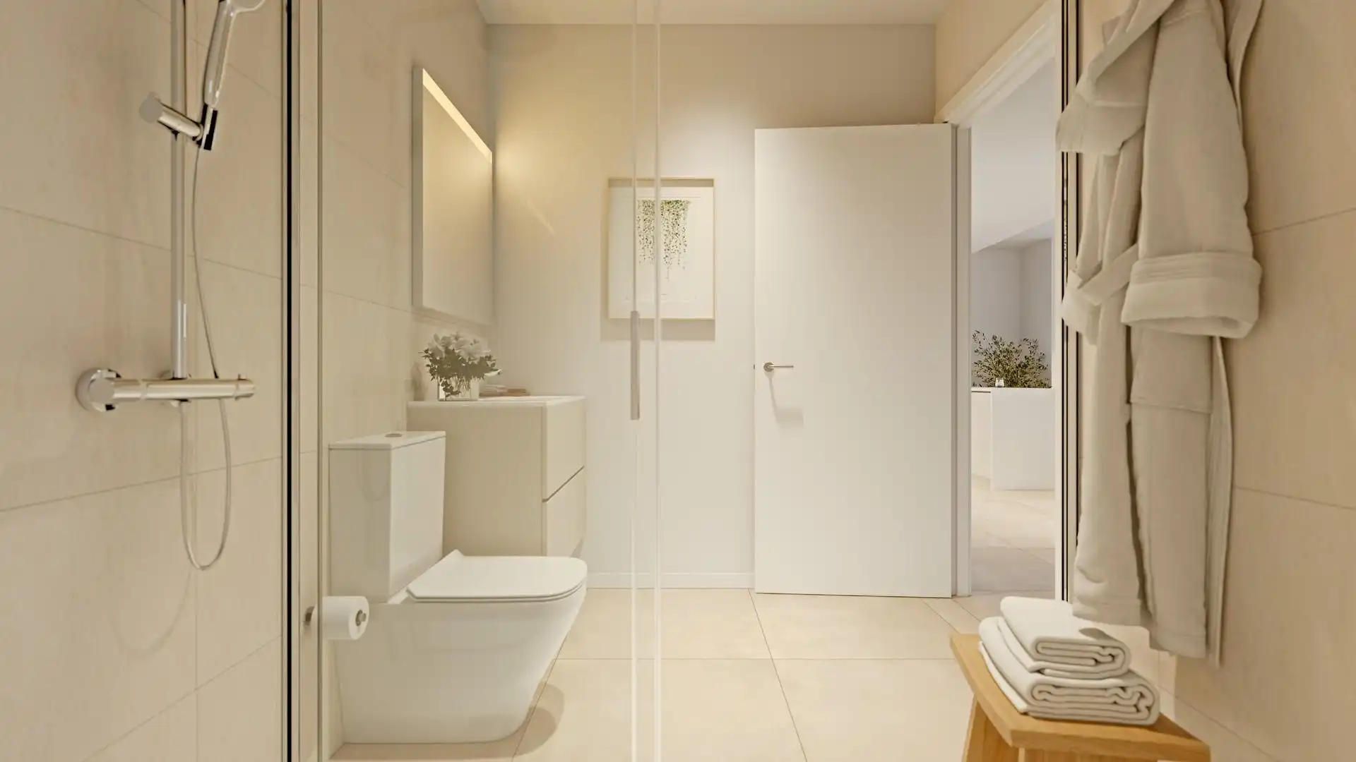 Bany de Planta baixa en venda en Estepona amb Jardí privat, Terrassa i Piscina comunitària