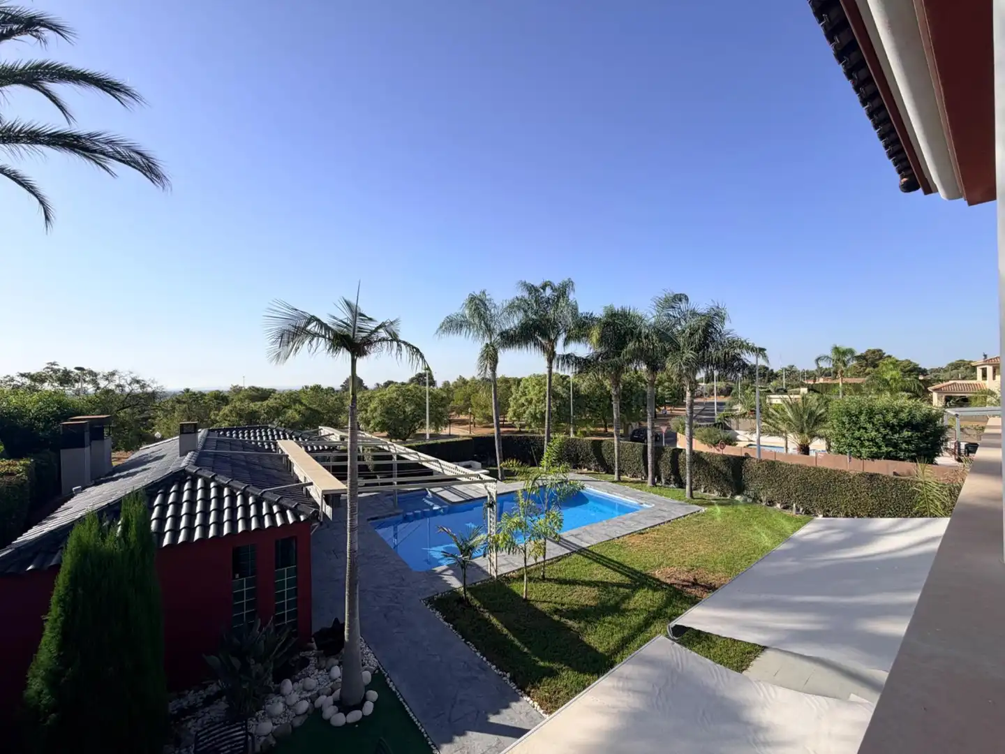 Piscina de Casa o chalet de alquiler en Elche / Elx con Aire acondicionado, Calefacción y Jardín privado