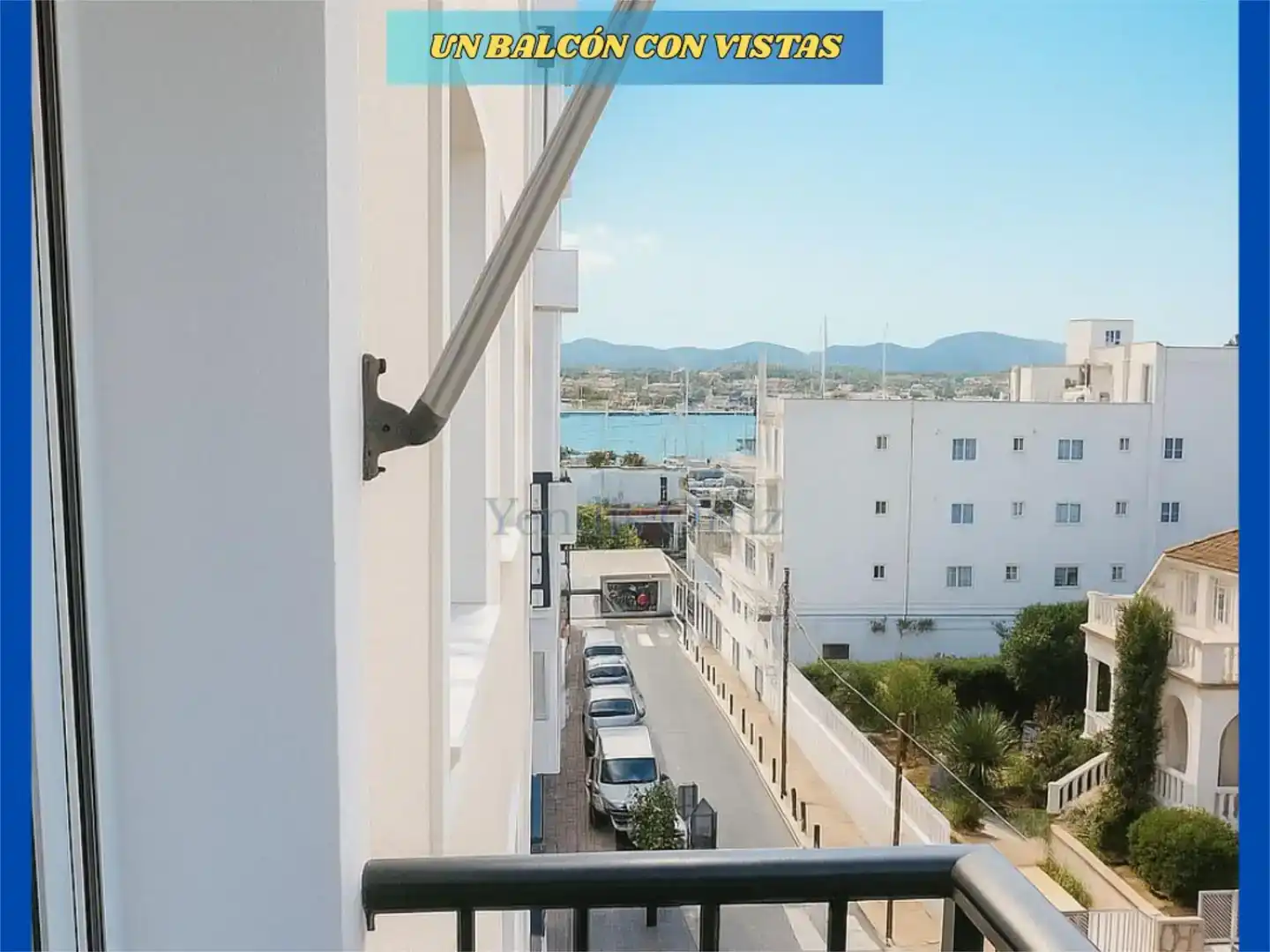 Terrasse von Wohnung zum Verkauf in Sant Antoni de Portmany mit Klimaanlage und Balkon