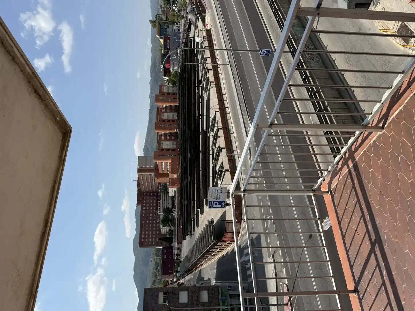 Vista exterior de Pis de lloguer en  Murcia Capital amb Balcó