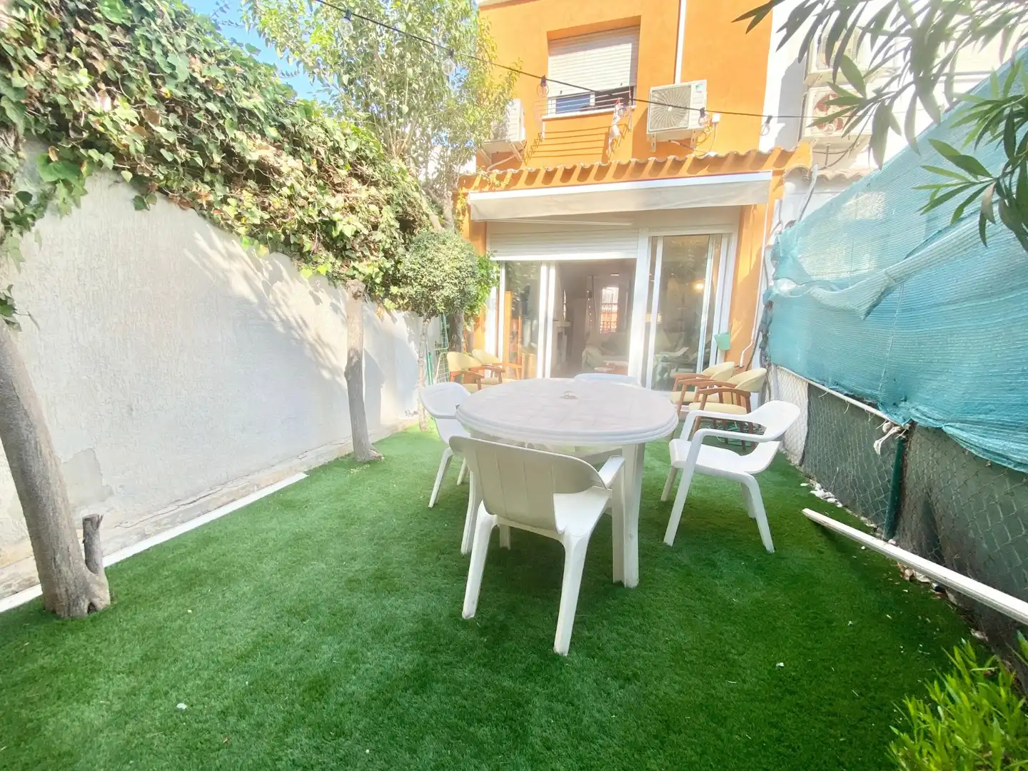 Jardín de Casa o chalet de alquiler en Benidorm con Aire acondicionado, Terraza y Piscina