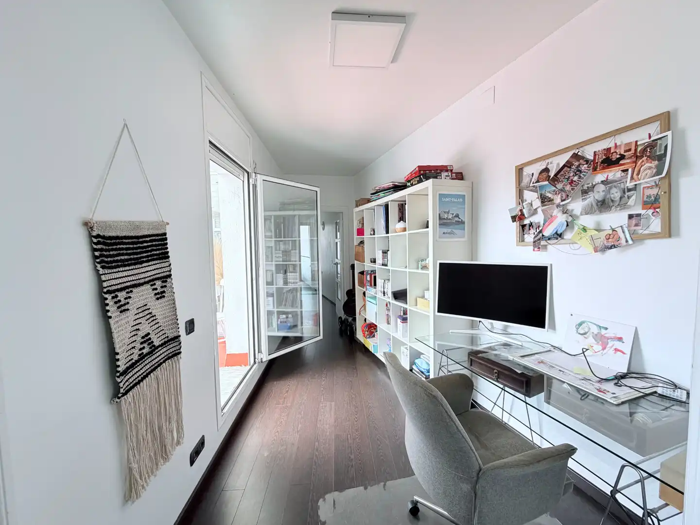 Living room of Attic for sale in Barcelona  with Air Conditioner, Heating and Parquet flooring