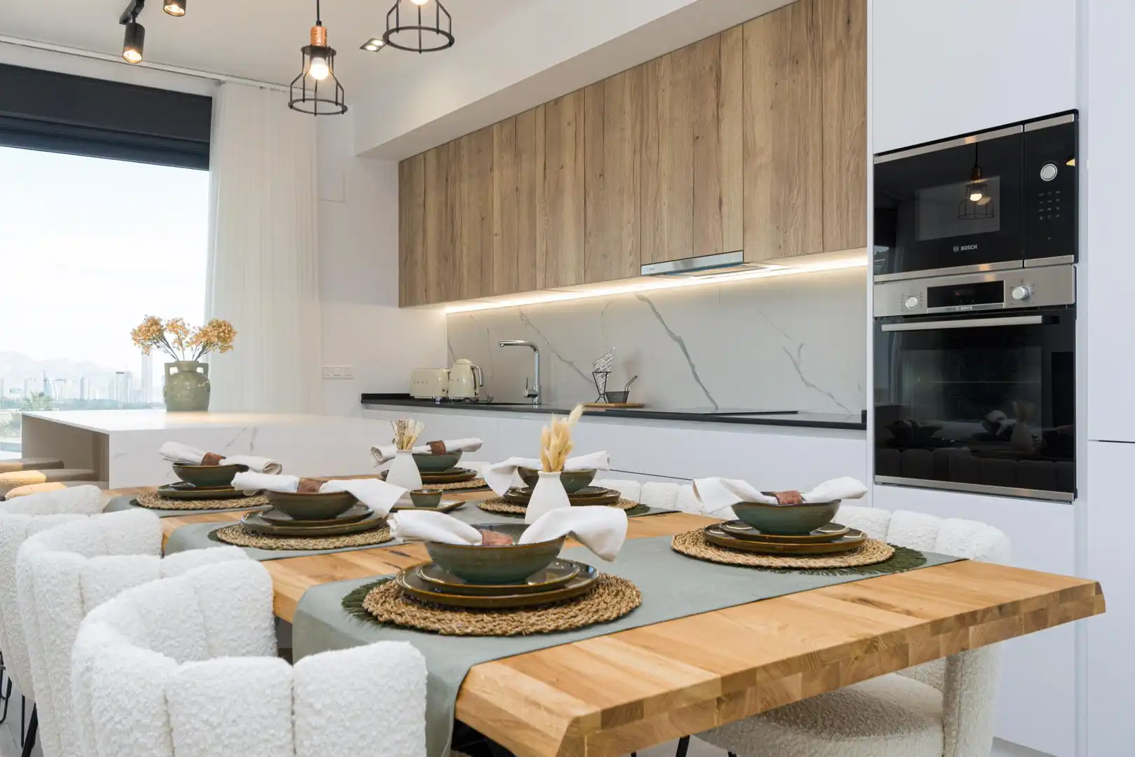 Cocina de Estudio en venta en Finestrat con Piscina comunitaria