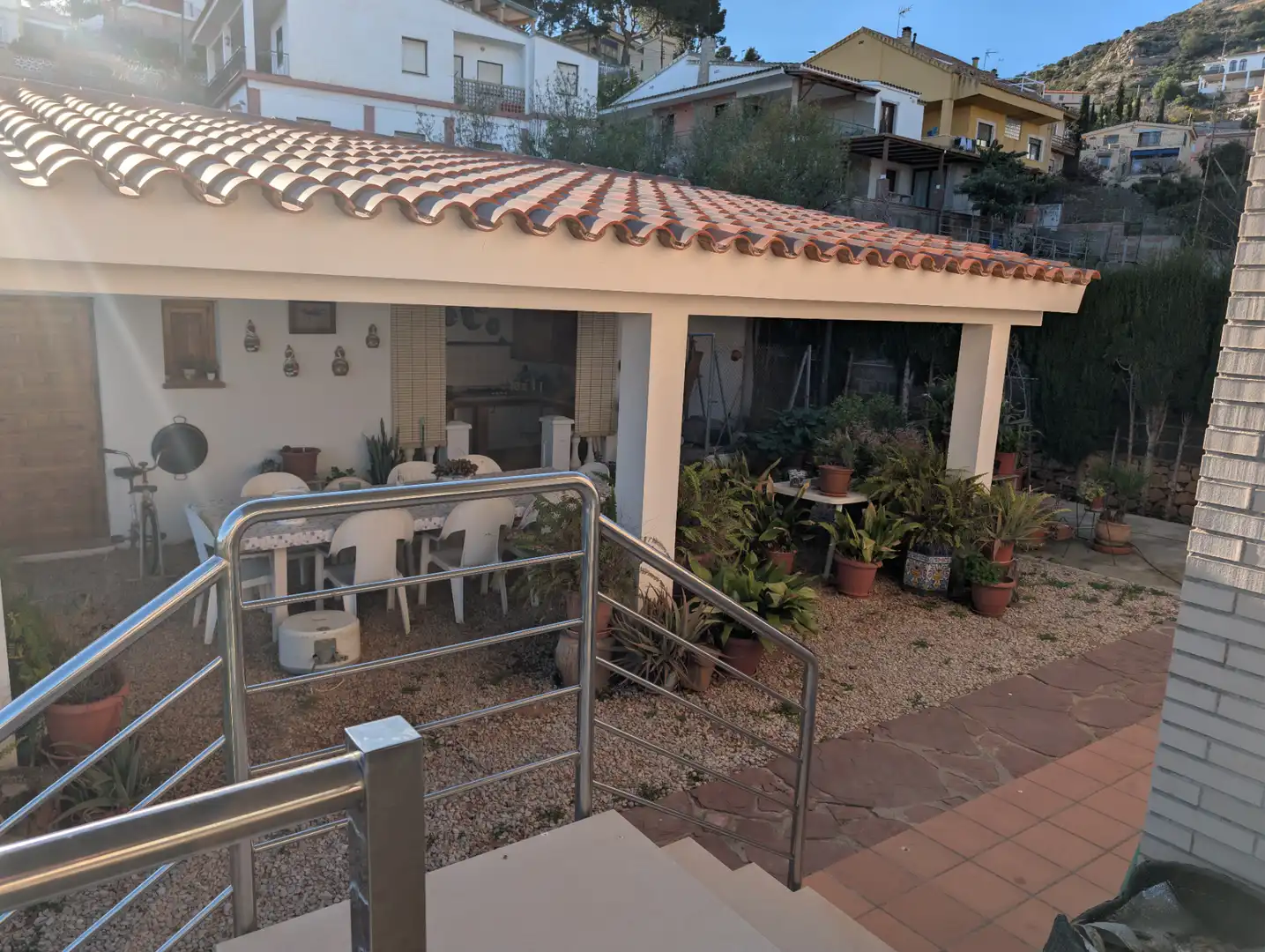 Terraza de Casa o chalet en venta en Castellón de la Plana / Castelló de la Plana con Calefacción, Jardín privado y Terraza