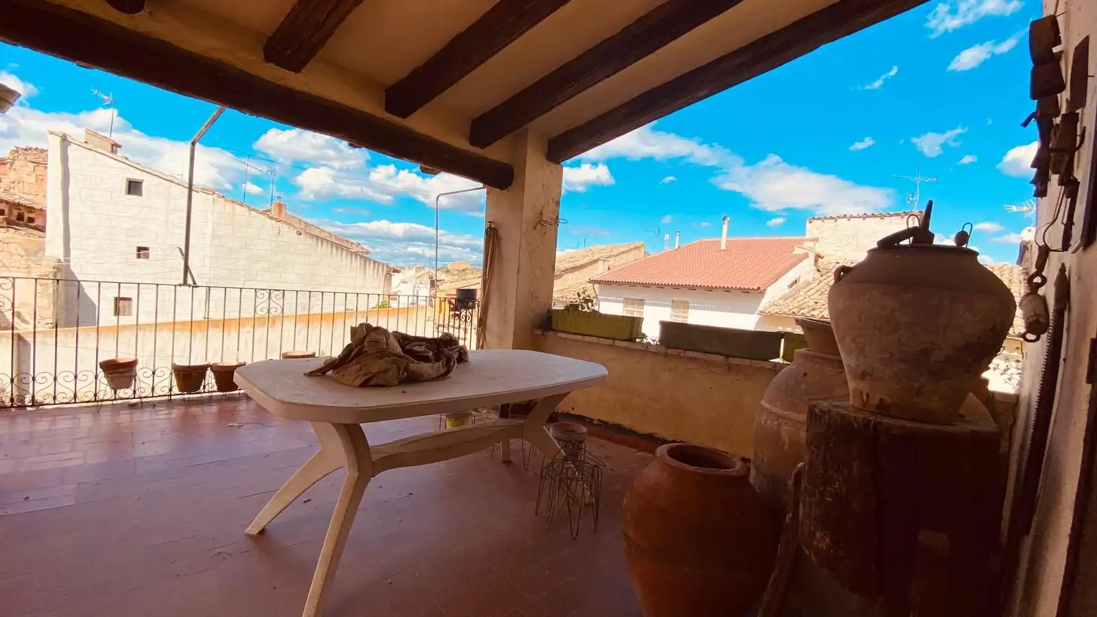 Terraza de Casa o chalet en venta en Torrecilla de Alcañiz con Jardín privado, Terraza y Trastero