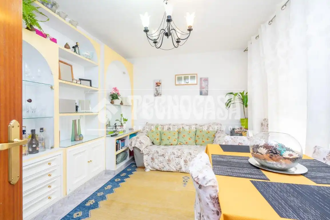 Sala de estar de Piso en venta en Colmenar Viejo con Terraza