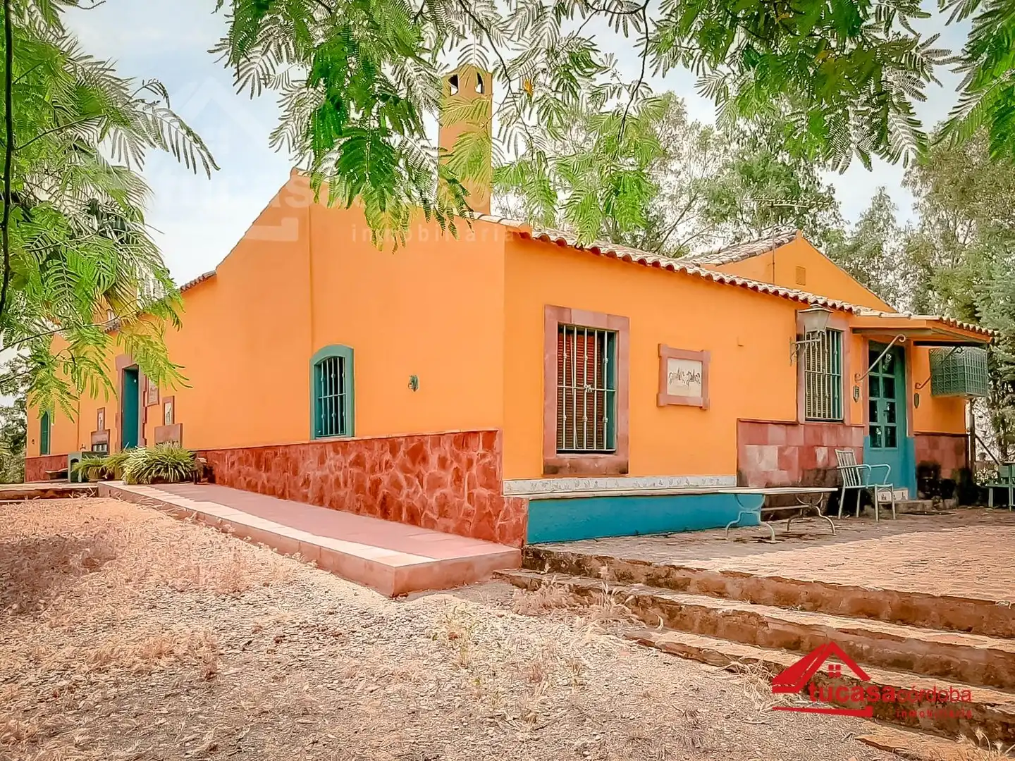 Vista exterior de Finca rústica en venta en Montoro con Jardín privado y Parquet