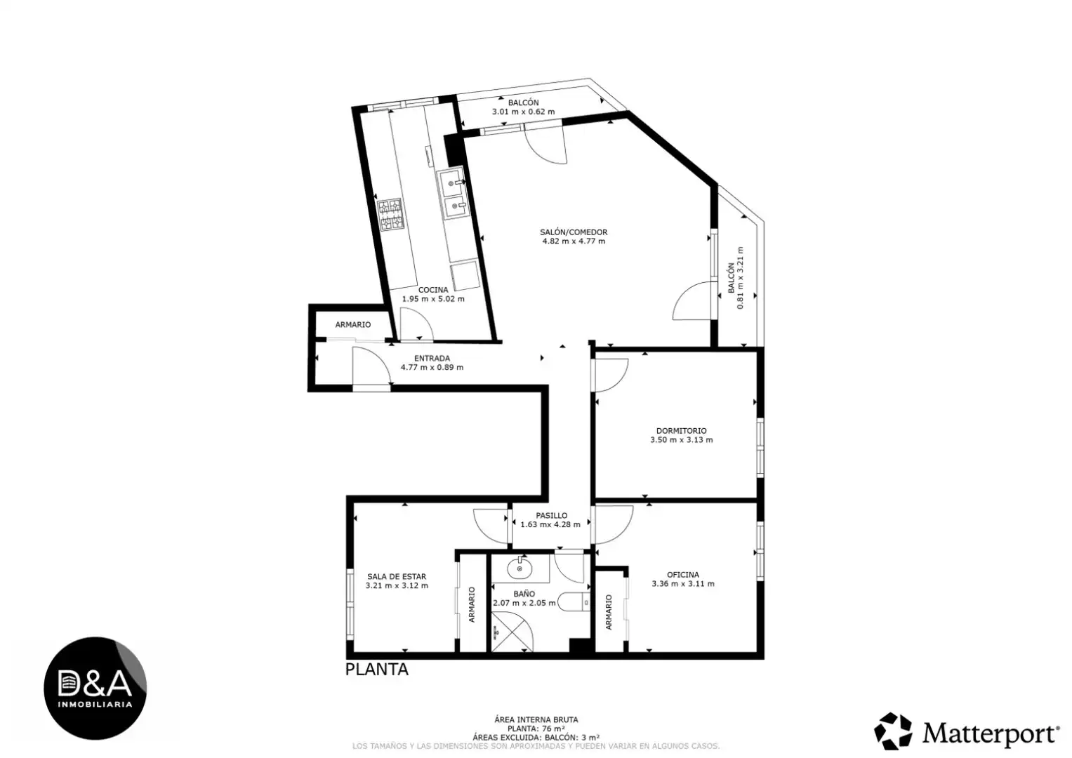 Flat for sale in Calle ALMANSA, Perchel Norte