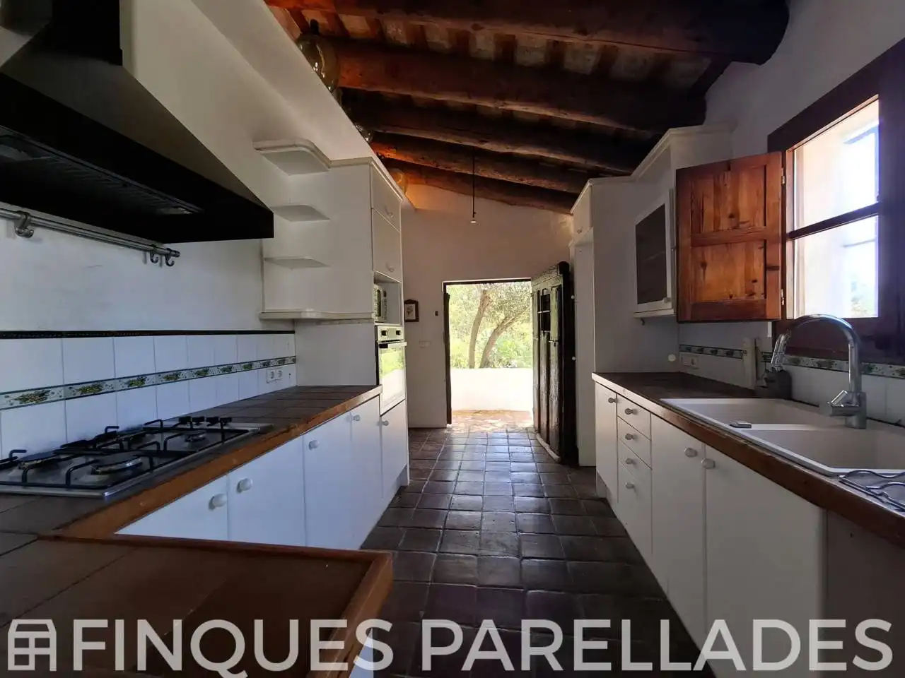Cocina de Casa o chalet en venta en Sitges con Jardín privado y Terraza