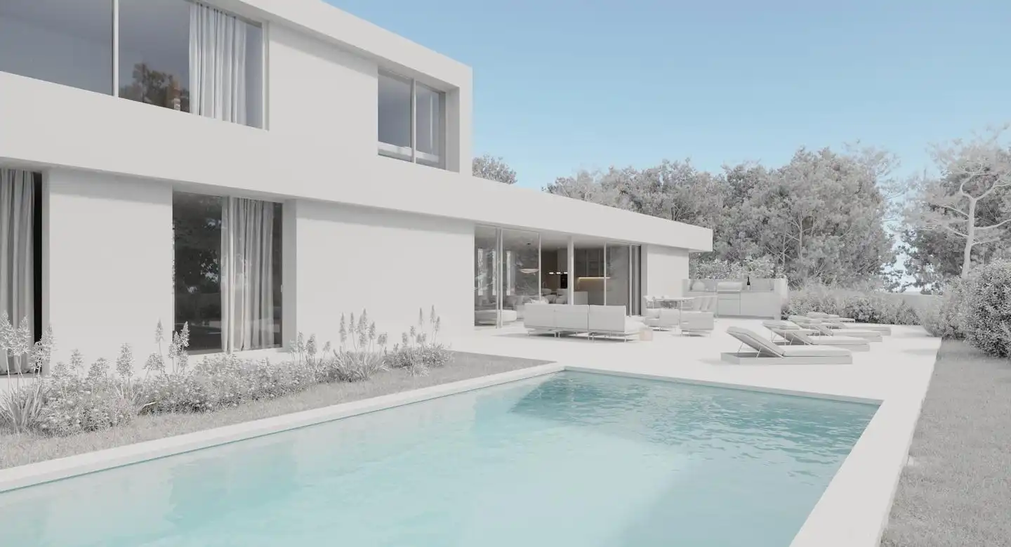 Swimming pool of Houses for sale in Campolivar