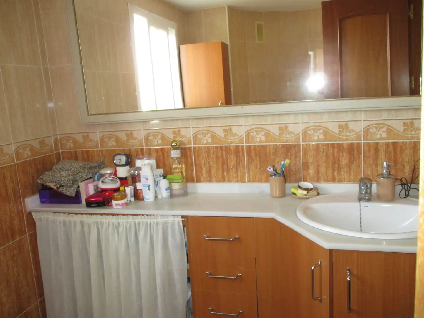 Badezimmer von Wohnung zur Miete in Cártama mit Klimaanlage, Terrasse und Möbliert