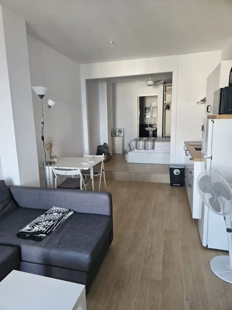 Sala d'estar de Estudi en venda en El Puerto de Santa María amb Aire condicionat i Terrassa