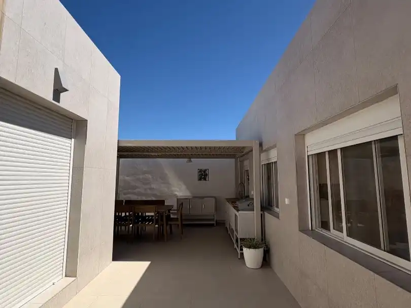 Terraza de Casa o chalet en venta en Almería con Aire acondicionado, Calefacción y Jardín privado