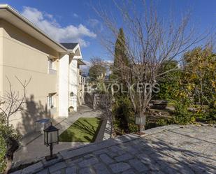 Exterior view of House or chalet for sale in Collado Villalba  with Air Conditioner, Heating and Private garden