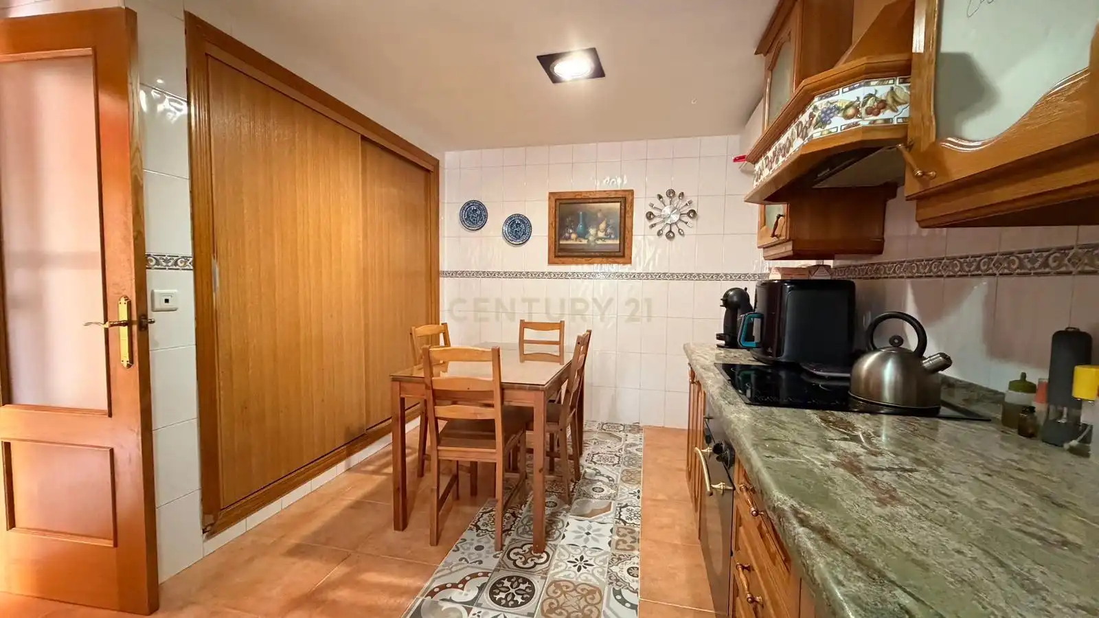 Kitchen of Detached homes for sale in Málaga  with Air Conditioner, Storage room and Swimming Pool