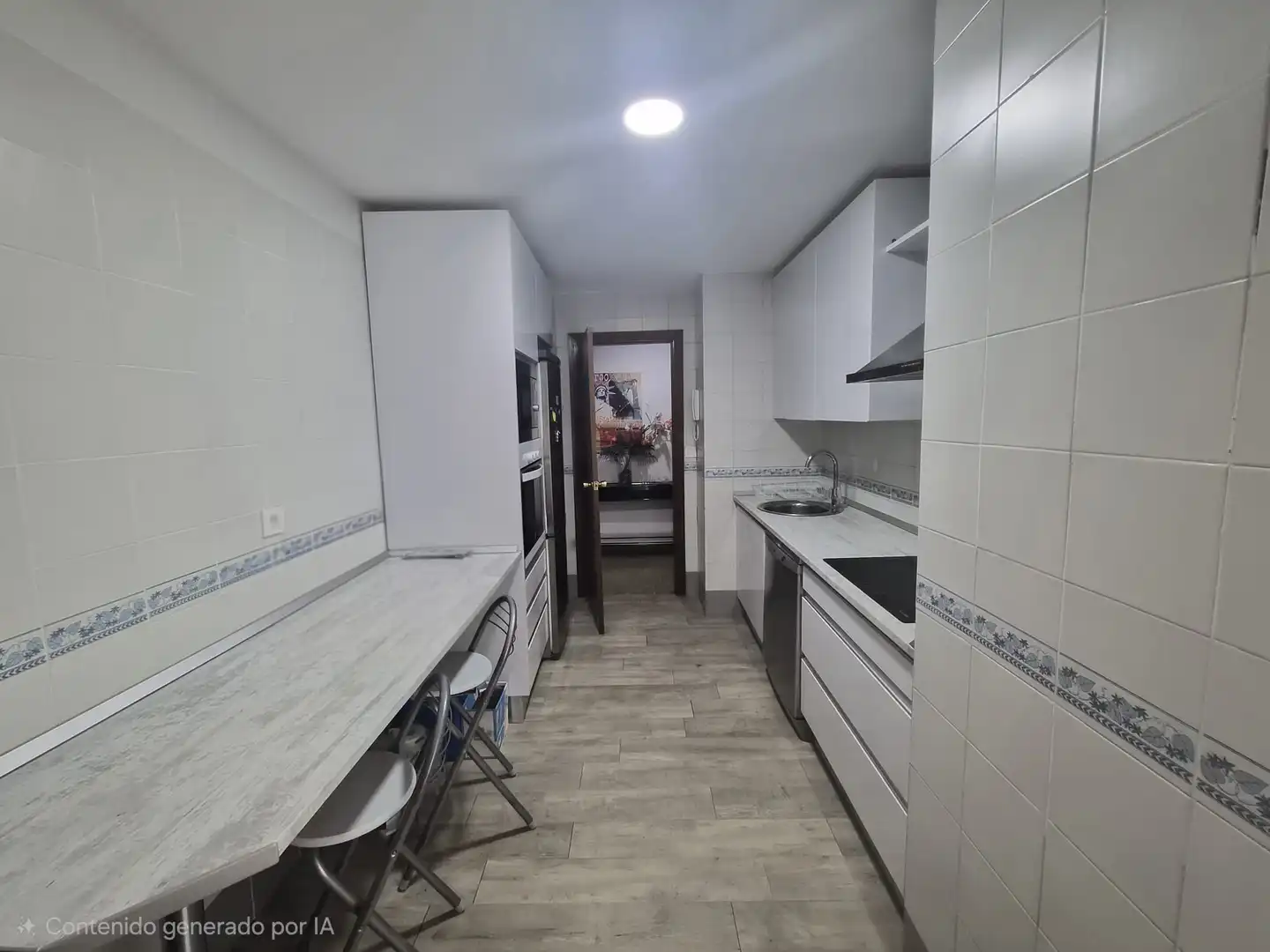 Kitchen of Flat for sale in Mérida  with Storage room, Furnished and Balcony