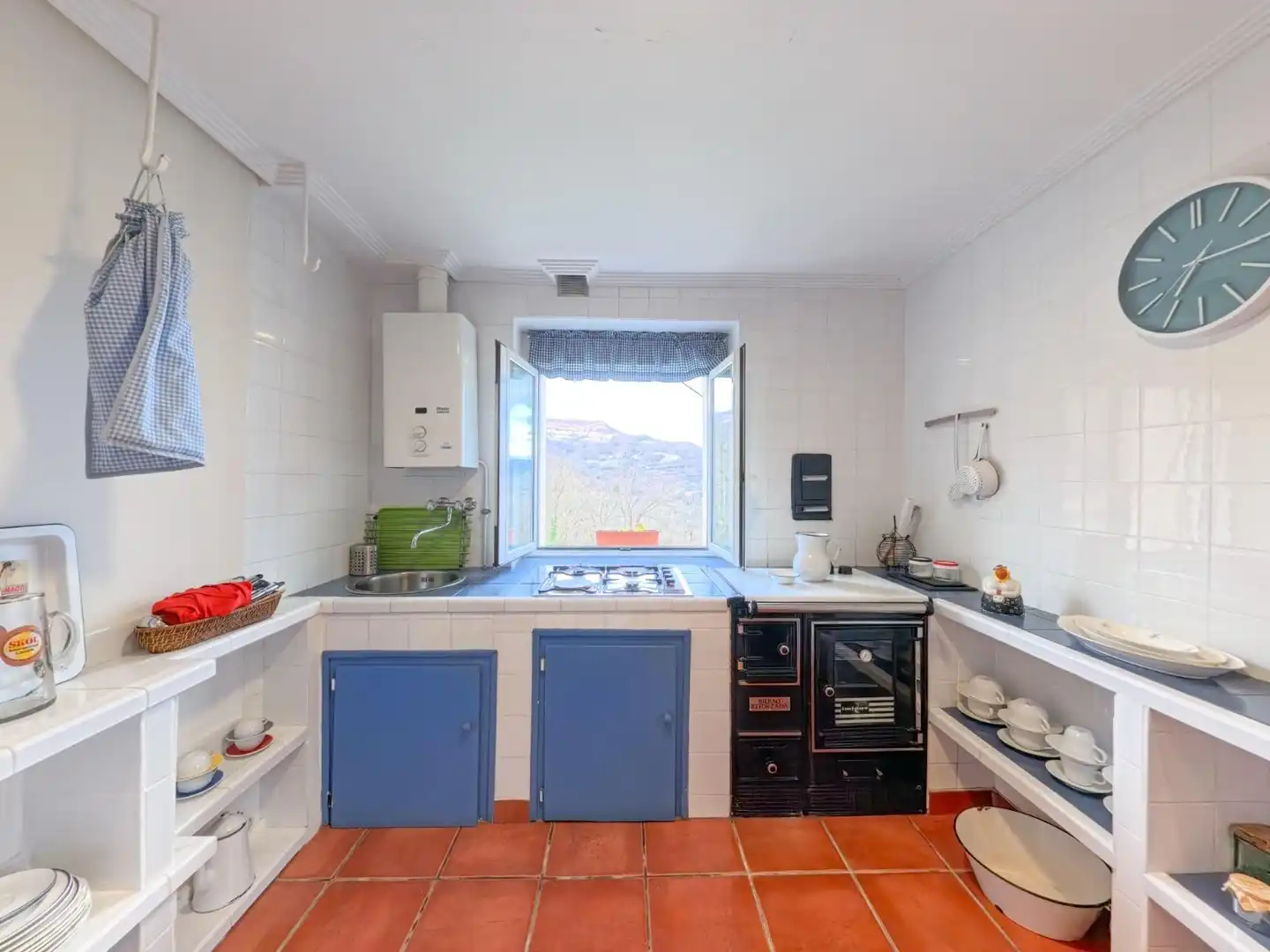 Kitchen of Houses for sale in Aller  with Heating, Private garden and Parquet flooring
