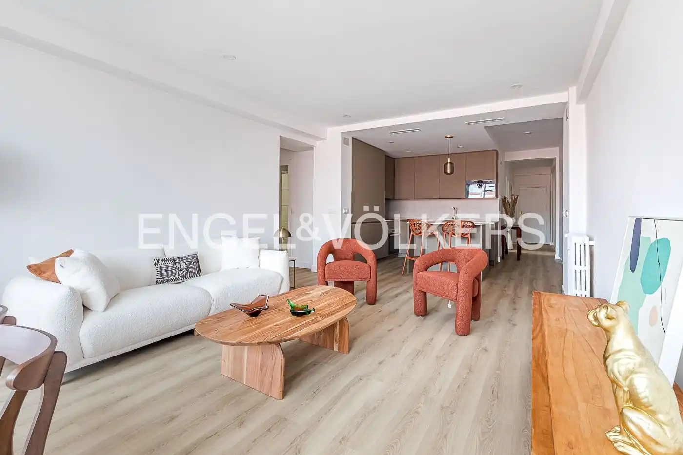 Sala d'estar de Pis en venda en Madrid amb Aire condicionat, Calefacció i Parquet