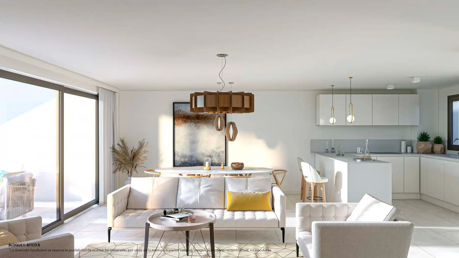 Ático de obra nueva con terraza en venta en La Capellanía - El Higuerón, imagen 3