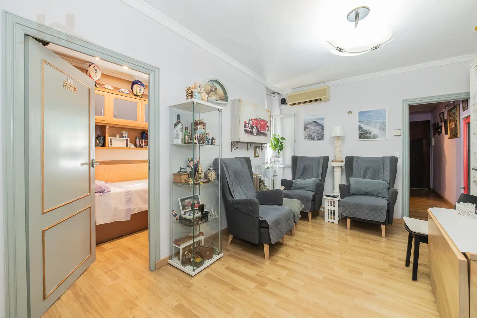 Sala de estar de Piso en venta en Madrid con Aire acondicionado y Calefacción