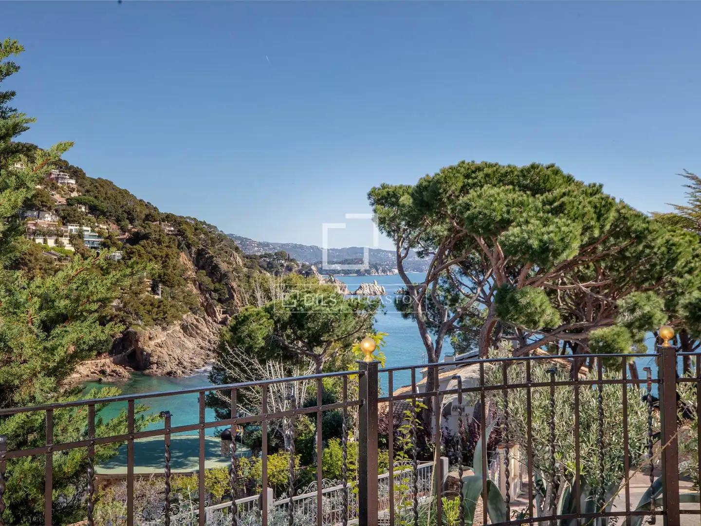 Jardín de Casa o chalet en venta en Blanes con Aire acondicionado, Calefacción y Jardín privado