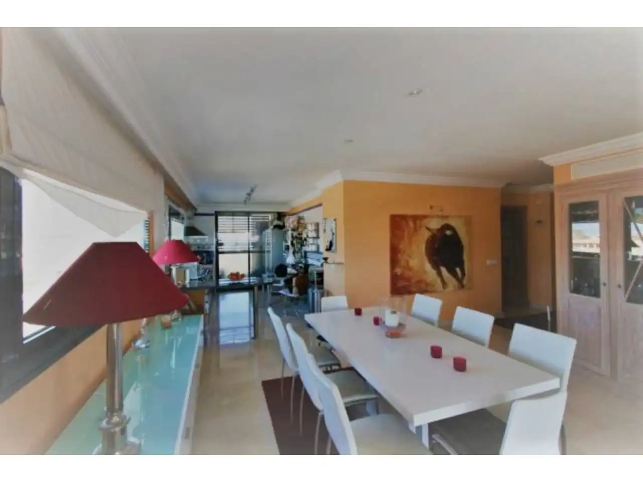 Dining room of Flat for rent in  Palma de Mallorca  with Air Conditioner, Heating and Terrace