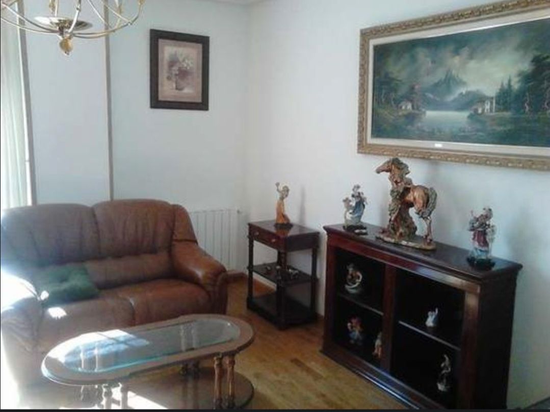 Living room of Flat for sale in  Madrid Capital  with Heating and Furnished