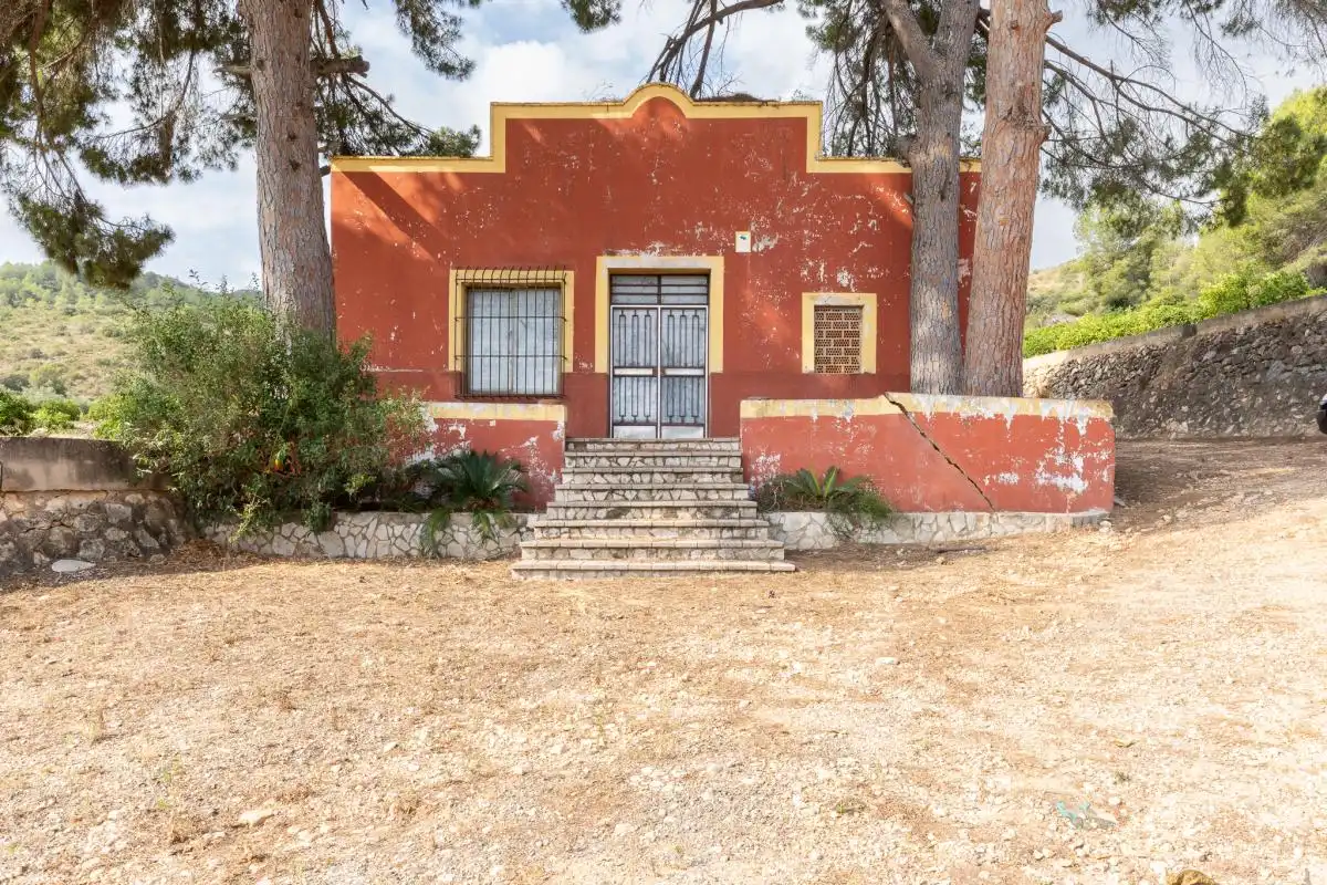 Vista exterior de Casa o chalet en venta en Montesa con Calefacción, Jardín privado y Terraza