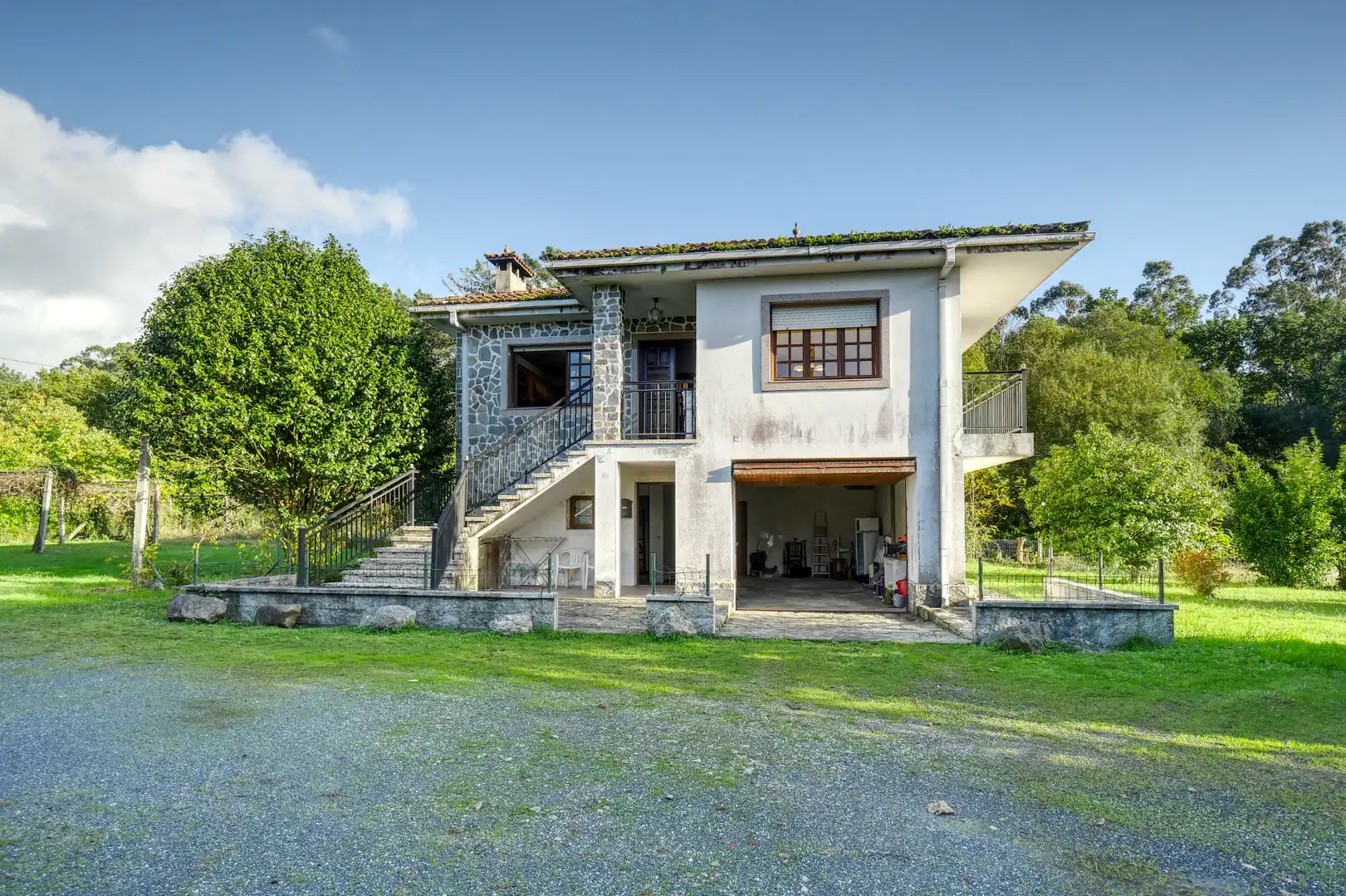 Exterior view of Houses for sale in Brión  with Heating, Private garden and Terrace