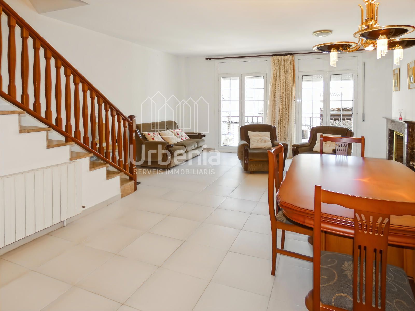 Living room of House or chalet for sale in Argentona  with Heating and Terrace