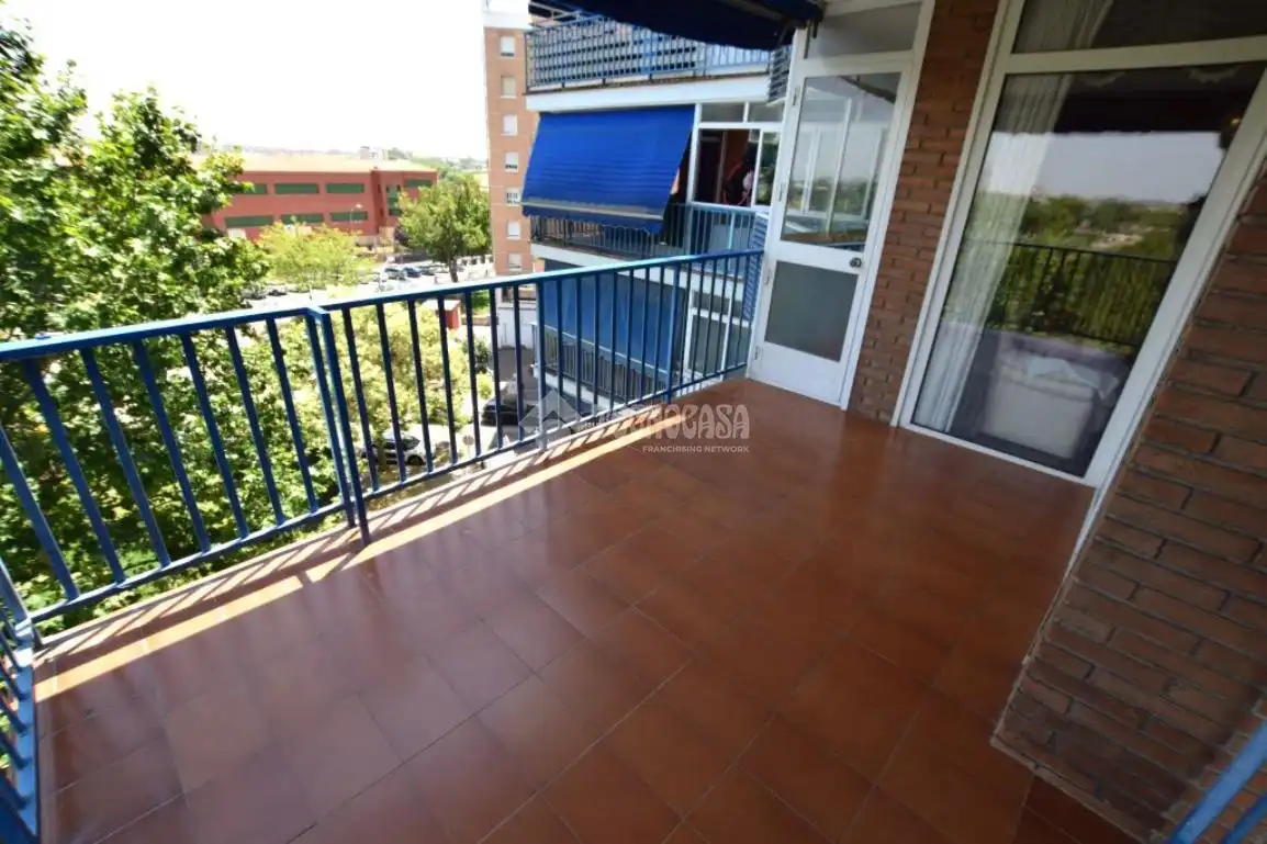 Balcony of Flat for sale in Fuenlabrada