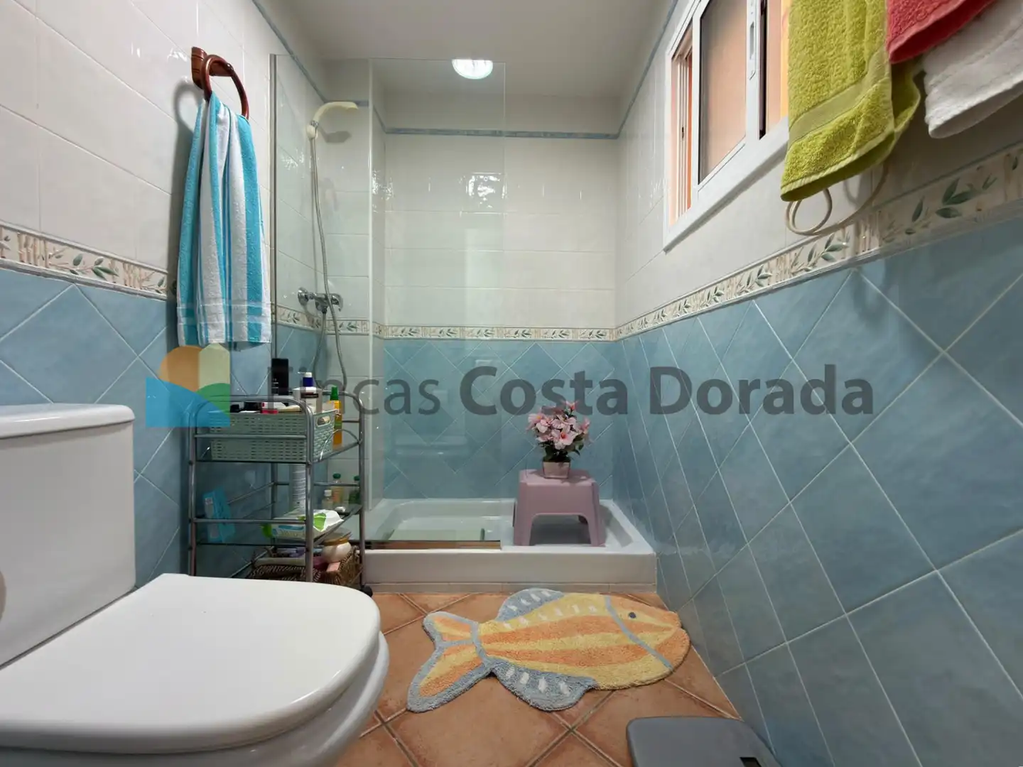Bany de Casa o xalet en venda en Cubelles amb Aire condicionat, Jardí privat i Terrassa
