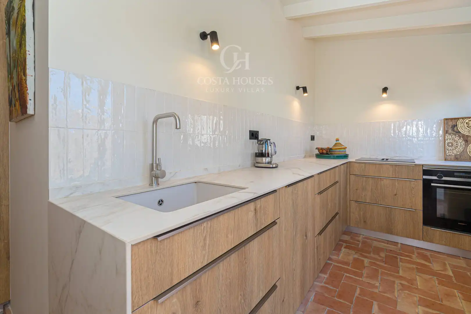 Kitchen of Houses for sale in Jávea / Xàbia  with Air Conditioner, Private garden and Terrace
