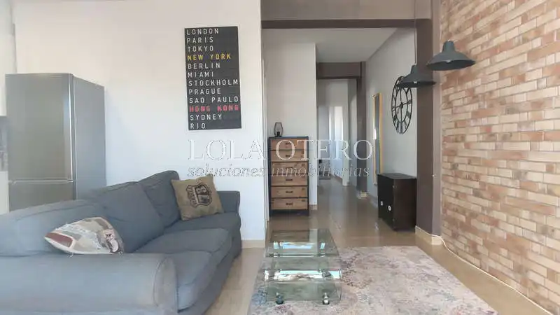 Living room of Attic for rent in Valencia  with Air Conditioner, Heating and Terrace