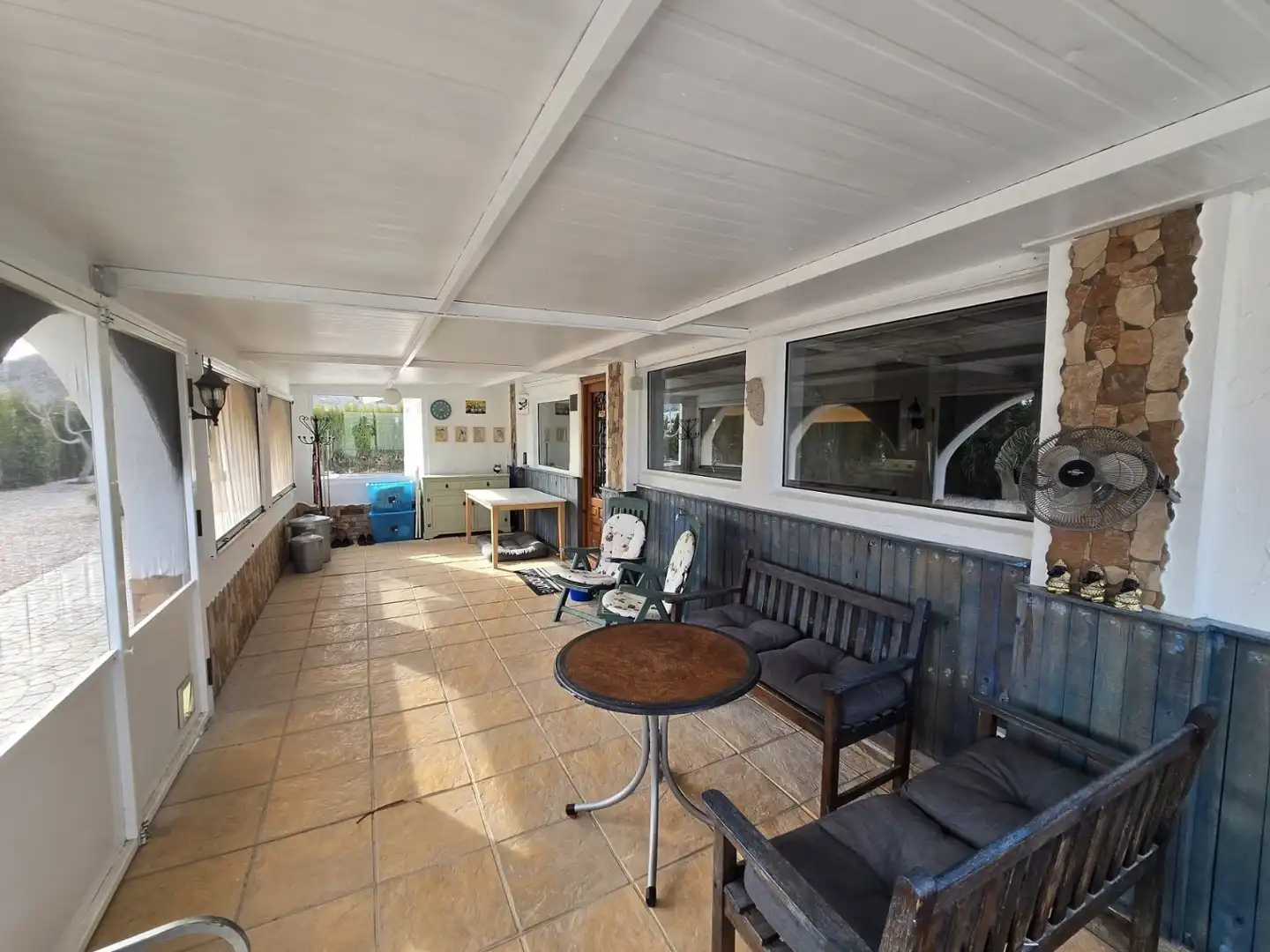 Terraza de Casa o chalet en venta en Villena con Jardín privado, Terraza y Piscina