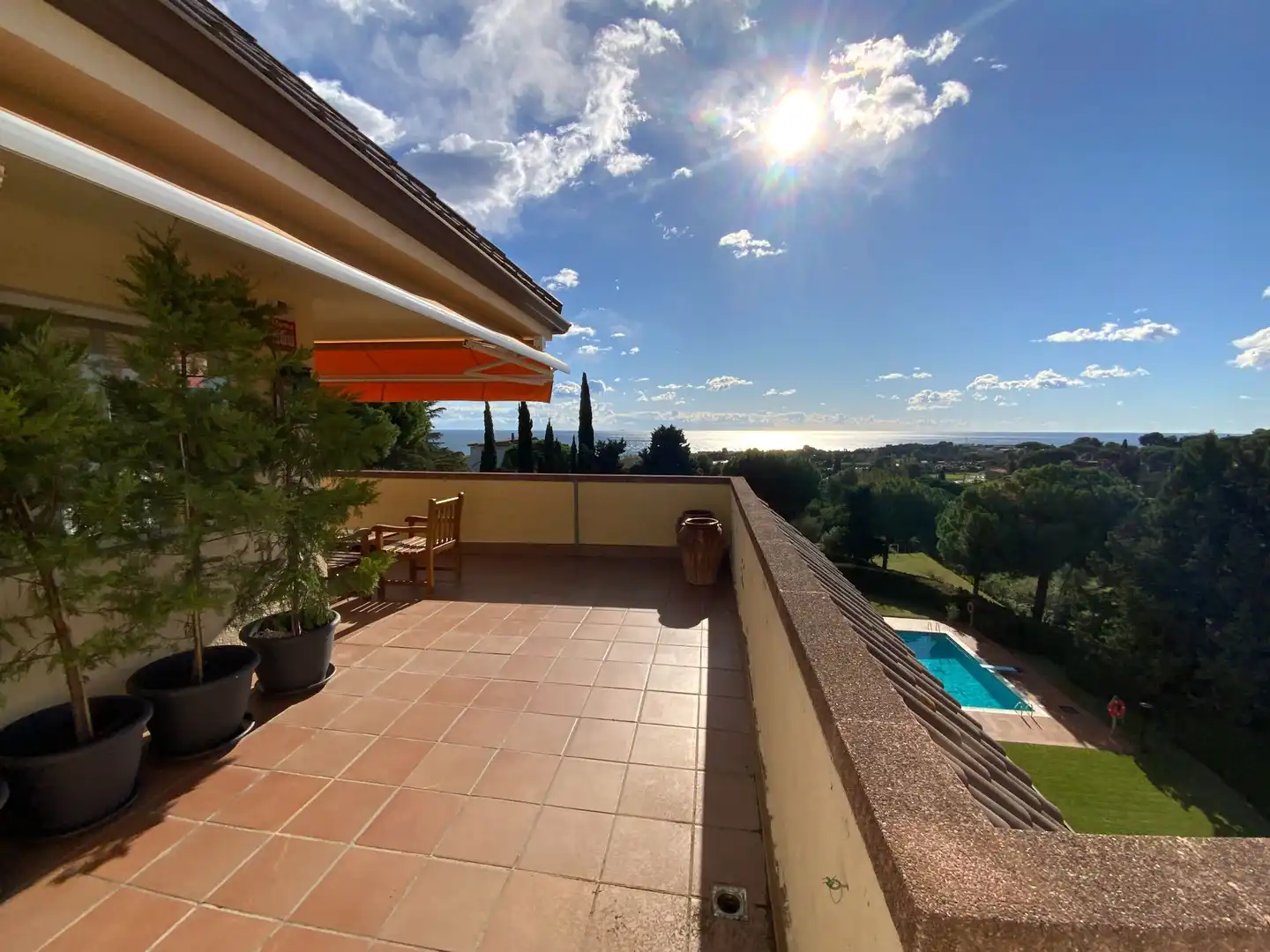 Terrace of Attic for sale in Sant Vicenç de Montalt  with Air Conditioner, Heating and Storage room