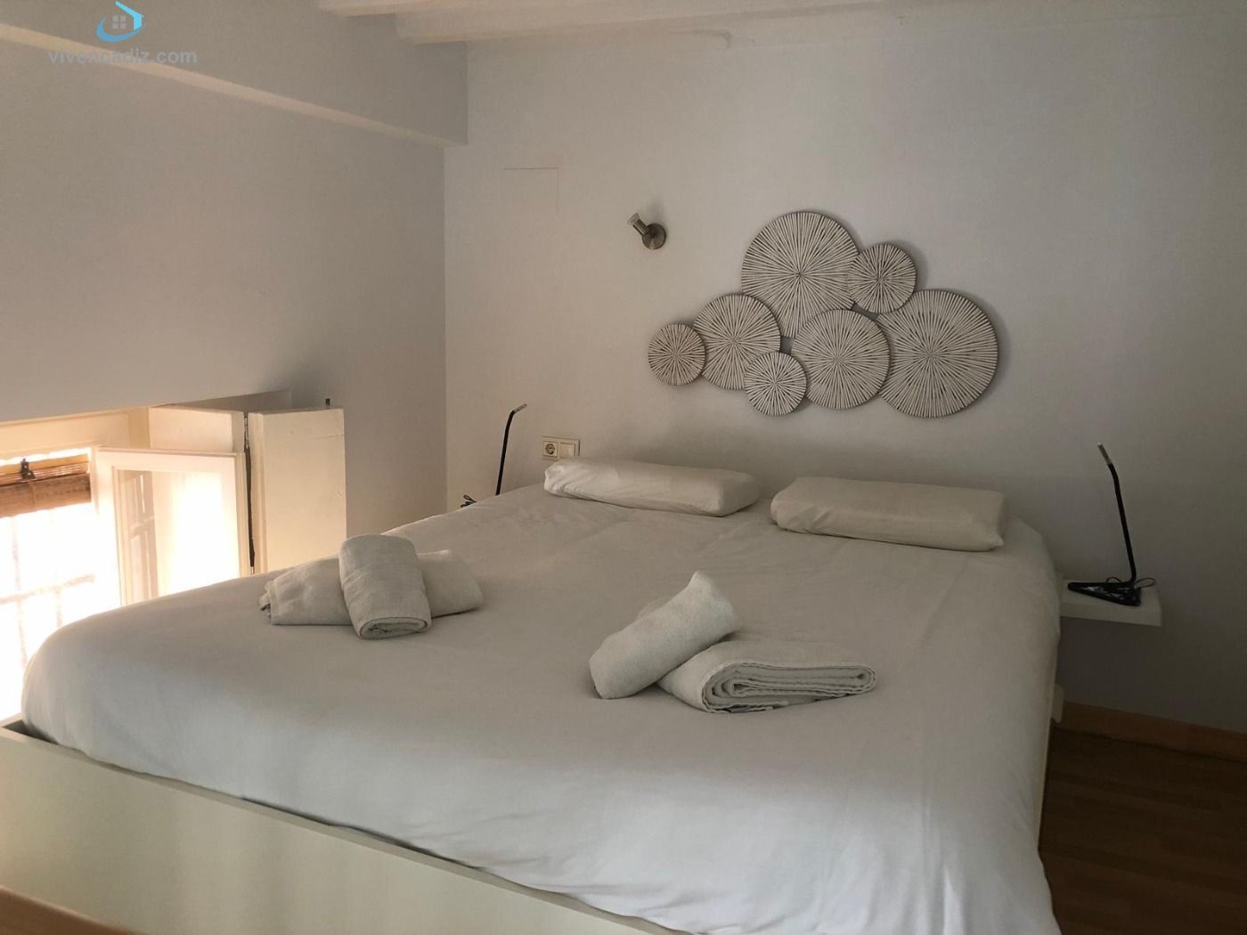 Bedroom of Apartment to rent in  Cádiz Capital  with Air Conditioner and Heating